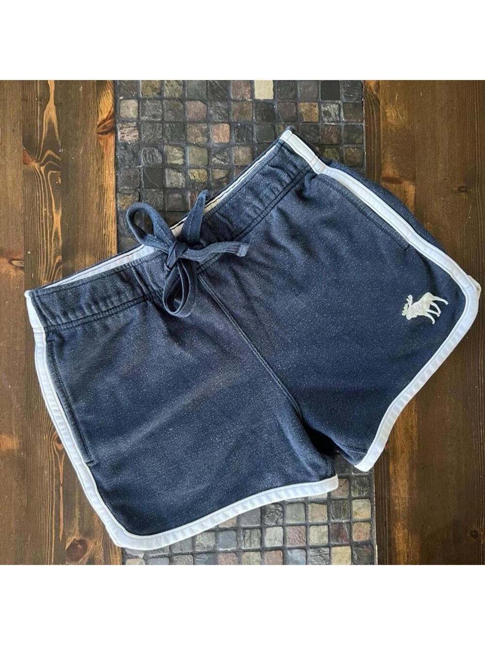 Vintage Y2K Abercrombie & Fitch Coastal Low Rise Lounge Shorts Size Small 💙